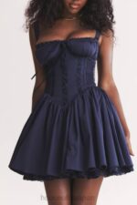 衣類 House of CB ピエトラ フレンチネイビーコルセットミニドレス 0N8J157 - Image 13