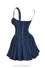 衣類 House of CB ピエトラ フレンチネイビーコルセットミニドレス 0N8J157 - Image 4