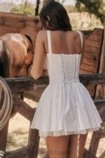 衣類 House of CB ピエトラ ホワイト コルセット ミニドレス 0N8J210 - Image 6