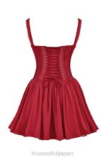 衣類 House of CB ピエトラチェリーコルセットミニドレス 0N8J158 - Image 9