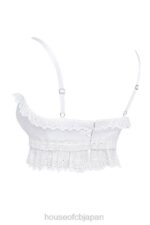 衣類 House of CB フェデリカ ホワイト ブロデリー アングレ ブラレット トップ 0N8J674 - Image 8