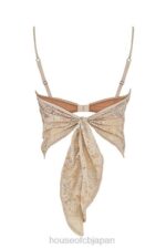 衣類 House of CB フェルナンダ クリームペイズリーレーストップ 0N8J702 - Image 8