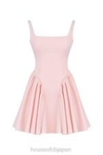 衣類 House of CB フロリアンヌ ソフトピーチリボンミニドレス 0N8J178 - Image 5