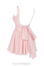 衣類 House of CB フロリアンヌ ソフトピーチリボンミニドレス 0N8J178 - Image 6