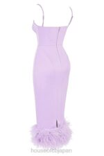 衣類 House of CB ヘレナ オーキッド サテン ミディドレス 0N8J456 - Image 5