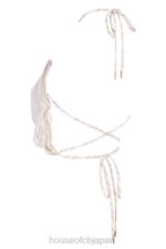 衣類 House of CB ベット リネンブレンド バックレスホルタートップ 0N8J806 - Image 9