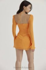 衣類 House of CB ベビータンジェリンシフォンホルターミニドレス 0N8J421 - Image 15