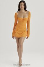 衣類 House of CB ベビータンジェリンシフォンホルターミニドレス 0N8J421 - Image 10