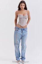 衣類 House of CB ペチュニア ライトラベンダー刺繍コルセット 0N8J26 - Image 5