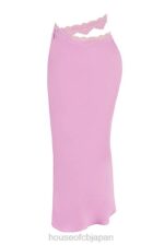 衣類 House of CB マチルダ ピンク レース トリム マキシ スカート 0N8J909 - Image 8