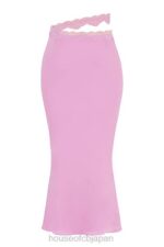 衣類 House of CB マチルダ ピンク レース トリム マキシ スカート 0N8J909 - Image 9