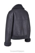 衣類 House of CB マッデングレー ビーガン シアリング アビエーター ジャケット 0N8J1026 - Image 11