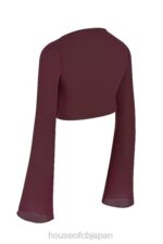 衣類 House of CB マルセイユ プルーン カバーアップ トップ 0N8J1219 - Image 8