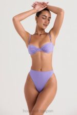 衣類 House of CB ミコノスバイオレットハイウエストビキニボトム 0N8J1235 - Image 6