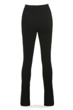 衣類 House of CB ミッツィ ブラック リブニット レギンス 0N8J876 - Image 4