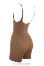 衣類 House of CB ミッド太ももスカルプティングボディスーツモカ 0N8J1276 - Image 9
