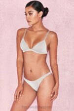 衣類 House of CB ミンクス シルバー ルレックス トライアングル ブリーフ 0N8J1301 - Image 2
