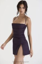 衣類 House of CB メリア ナイトシェイド コルセット ミニドレス 0N8J390 - Image 9