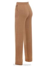 衣類 House of CB ヤリナ キャメル カシミアブレンド パンツ 0N8J823 - Image 3