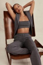 衣類 House of CB ヤリナ チャコール カシミアブレンド パンツ 0N8J825 - Image 11