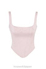 衣類 House of CB ラファ ピンク フローラル サテン 延縄コルセット 0N8J34 - Image 12