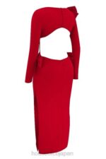 衣類 House of CB ラヴェルレッドリボンマキシドレス 0N8J110 - Image 9