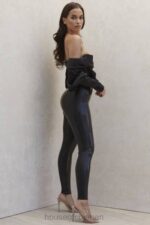 衣類 House of CB リアブラックラテックスハイウエストレギンス 0N8J1010 - Image 5