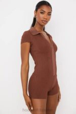 衣類 House of CB リナチョコレートリブ包帯遊び着 0N8J965 - Image 12