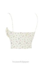 衣類 House of CB リリベス レモン ディッシー フローラル ギャザー ビスチェ トップ 0N8J88 - Image 5