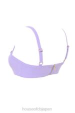 衣類 House of CB リーラ バイオレット クレープ V ワイヤー ブラレット 0N8J813 - Image 8