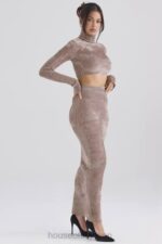 衣類 House of CB ルネ・ローズ シェニール マキシスカート 0N8J882 - Image 9