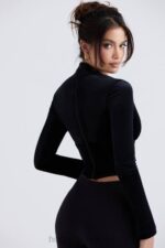 衣類 House of CB レオノーラ ブラック ベルベット コルセット 0N8J33 - Image 10
