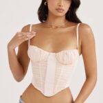 衣類 House of CB ロシェルピオニー ギャザーコルセット 0N8J59