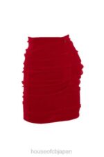 衣類 House of CB ロジータ レッドチュールミニスカート 0N8J985 - Image 6