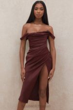衣類 House of CB ロダレーズンオフショルダーコルセットドレス 0N8J594 - Image 9