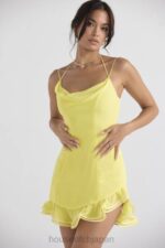 衣類 House of CB ロッセラ キンポウゲ ラッフル ミニドレス 0N8J424 - Image 6