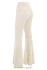 衣類 House of CB ロデル クリームチャンキーリブニットパンツ 0N8J989 - Image 4