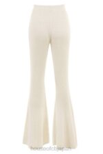 衣類 House of CB ロデル クリームチャンキーリブニットパンツ 0N8J989 - Image 5