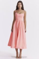 衣類 House of CB ロリータアプリコットコルセットサンドレス 0N8J233 - Image 9