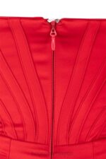 衣類 House of CB ロレッタ レッドサテン オフショルダードレス 0N8J630 - Image 11