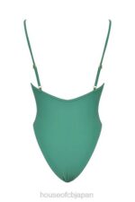 衣類 House of CB ロードス ユーカリ プランジ ワンピース水着 0N8J1174 - Image 5