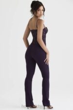 衣類 House of CB ローレルナイトシェードハイウエストパンツ 0N8J908 - Image 6