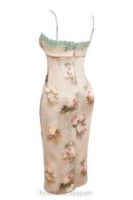 衣類 House of CB ヴィーナス ヴィンテージ フローラル ミディドレス 0N8J278 - Image 8