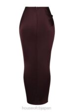 衣類 House of CB ヴェスパーリッチブラウンマキシスカート 0N8J837 - Image 6