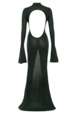 衣類 House of CB 三茶フォレストグリーンニットマキシドレス 0N8J114 - Image 5