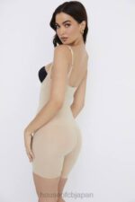 衣類 House of CB 中腿スカルプティングボディスーツ アーモンド 0N8J1278 - Image 6
