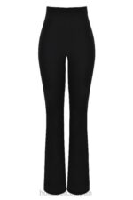 衣類 House of CB 月桂樹の黒のハイウエストパンツ 0N8J897 - Image 12