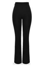 衣類 House of CB 月桂樹の黒のハイウエストパンツ 0N8J897 - Image 4