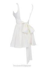 衣類 House of CB Florianne アイボリーリボンミニドレス 0N8J237 - Image 7