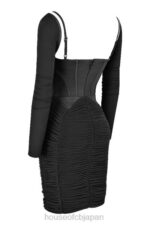 衣類 House of CB Freyja ブラック ギャザー コルセット ドレス 0N8J526 - Image 5